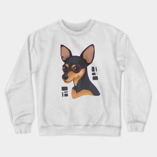 PINSCHER DOG Crewneck Sweatshirt